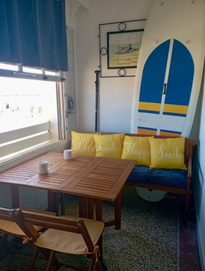 Face à la mer, appartement pour 4 personnes sur la rive droite